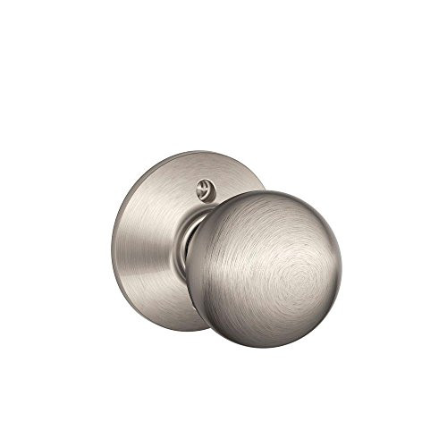 SCHLAGE F170ORB619  Orbit Dummy Knob, Satin Nickel