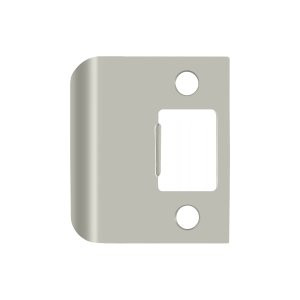 Deltana SPE200U15 Extended Lip Strike Plate, 2" Overall, Satin Nickel Finish