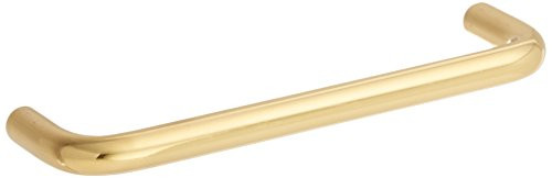 Deltana PW400U3 4 in. Solid Brass Wire Pull (Set of 10) (Polished Brass)