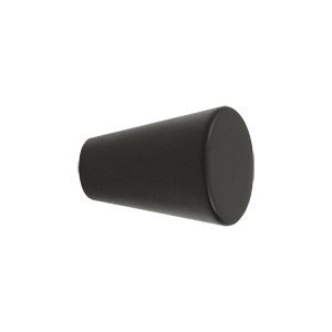 Deltana KC20U10B 1 in. Solid Brass Cone Cabinet Knob (Set of 10) (Oil Rubbed Bronze).