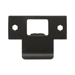 Deltana TSPE200U10B TSPE200 2-3/4" x 2-1/8" Extended Lip T-Strike Plate, Oil Rubbed Bronze