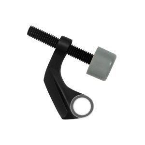 Deltana HPH89U19 Hinge Mounted Pin Stop for Brass Hinges (Set of 10) (Paint Black)