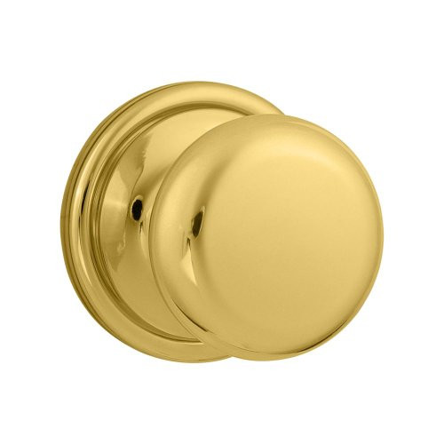 KWIKSET 720H-3 Hancock Hall/Closet Knob in Polished Brass