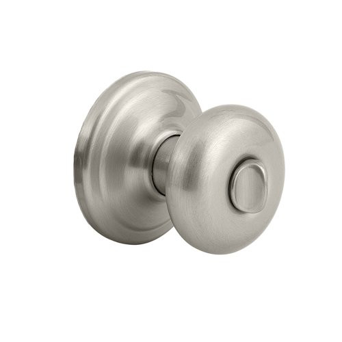 KWIKSET CP730J-15 4 Pack 730J-15 Juno Bed / Bath Privacy Knob Lockset - Satin Nickel Finish
