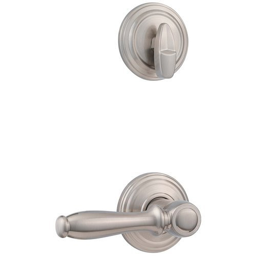 KWIKSET 966ADL-15 966ADL 15 Ash Field Single Cylinder Interior Pack Lever, Satin Nickel