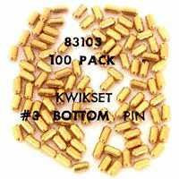 KWIKSET 3125 KWIK #6 MASTER PINS (100)