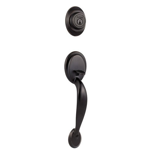 KWIKSET 687DALIP-11P 687DA LIP 11P RCAL RCS Dakota Single Cylinder Exterior Only Handle Set, Venetian Bronze.