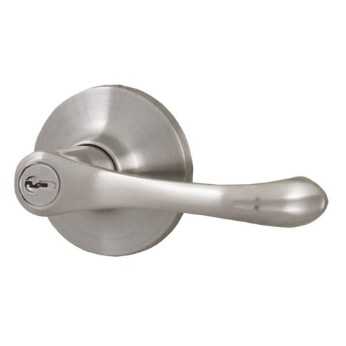 Weslock 00240VNVNFR23  Somerset Entry Lock with Adjustable Backset and Full Lip Strike Satin Nickel Finish