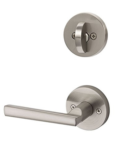 KWIKSET 968MRLRDT-15  Montreal Round Interior Dummy Handleset Trim Satin Nickel Finish