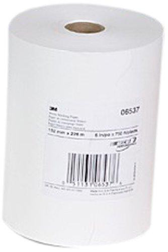 3M MMM6537 06537 Masking Paper, 750' Length x 6" Width, White (Case of 6)