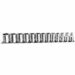 K Tool International KTI27101 SOCKET SET 3/8IN. DRIVE 13 PC METRIC