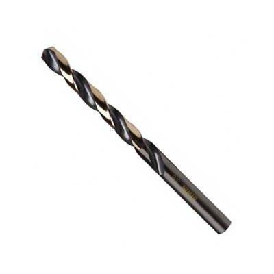 Vise Grip HAN3019025B Irwin Tools 3019025B 25/64-Inch Black and Gold HSS 135-Degree Jobber Length, Pack of 6