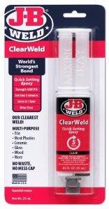J B Weld JBW50112 ClearWeld Syringe, 25mL