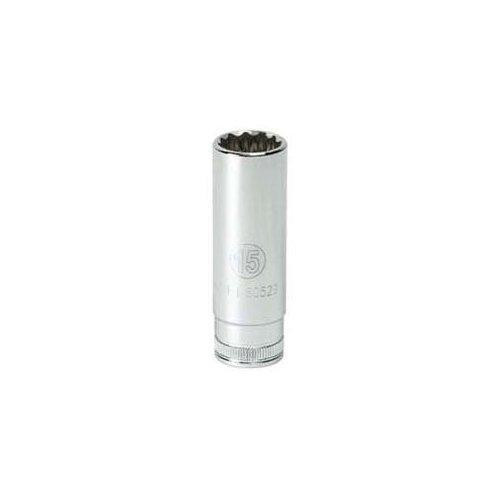 GearWrench KDT80529 80529 3/8" Drive 12 Point Deep Metric Socket 15mm