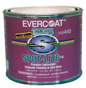 Fibre Glass-Evercoat FIB445 Fibreglass Evercoat 445 Spot-Lite Premium Lightweight Polyester Finishing and Spot Putty - 20 oz. Can