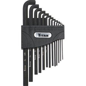 Titan TIT12737 Hex Key Set (13 Piece SAE Low Profile)