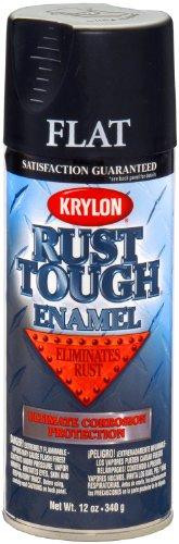 SHERWIN WILLIAMS DUPRTA9218 SHERWIN WILLIAMS RTA9218 'Rust Tough' Flat Black Rust Preventive Enamel - 12 oz. Aerosol