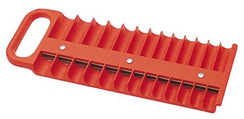 Lisle LIS40120 SOCKET HOLDER MAGNETIC 1/4IN DR F/26 SOCKETS RED