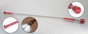 Ullman Devices ULL16MLT No.16MLT LED Flexible Magnetic Spring Claw Pick-Up Tool, 25-3/8", Lifts 5 lb