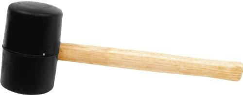 WILMAR WLM1466 Performance Tool 1466 Wood Handle Rubber Mallet, 32 oz