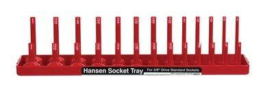 Hansen Global HNE3801 Hansen Socket Tray 3/8 " Drive Deep, Regular, Standard From 1/4 " - 1 "