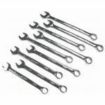 K Tool International KTI41801 9-piece Metric Combination Wrench Set 20mm-28mm