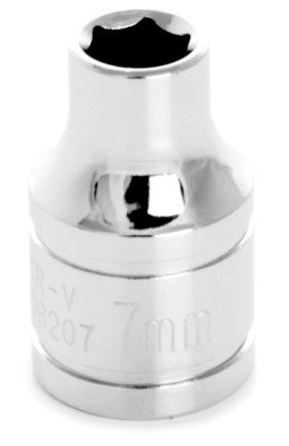 WILMAR WLMW38207 Performance Tool W38207 3/8" Drive 6-Point Socket, 7mm