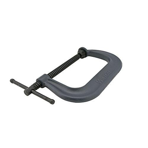 Wilton WIL404 14242 404, 400 Series C-Clamp, 0-Inch-4-1/4-Inch Jaw Opening, 3-1/4-Inch Throat Depth