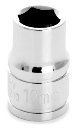 WILMAR WLMW38210 Performance Tool W38210 3/8" Drive 6-Point Socket, 10mm