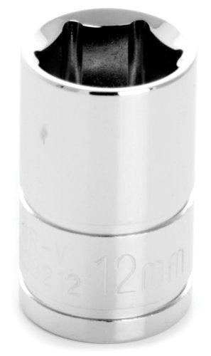 WILMAR WLMW38212 Performance Tool W38212 3/8" Drive 6-Point Socket, 12mm