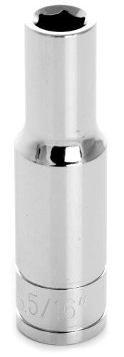 WILMAR WLMW38310 Performance Tool W38310 3/8" Drive 6-Point Socket, 5/16"