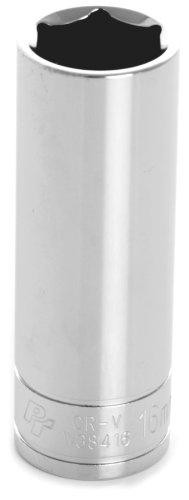 WILMAR WLMW38416 Performance Tool W38416 3/8" Drive 6-Point Socket, 16mm