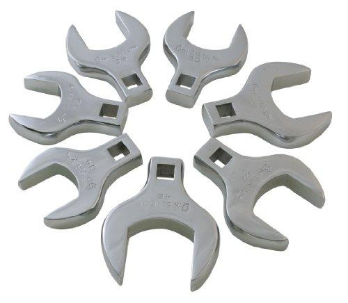 Sunex SUN9740 7 Piece Jumbo Metric Straight Crowfoot Wrench Set-2pack