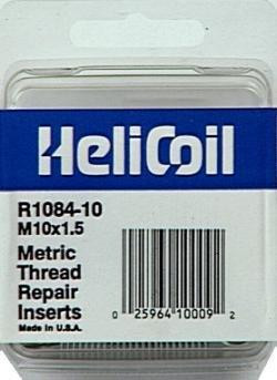 Helicoil HELR1084-10 Thread Repair Insert, Size M10x1.5 x 15.0MM (R1084-10)