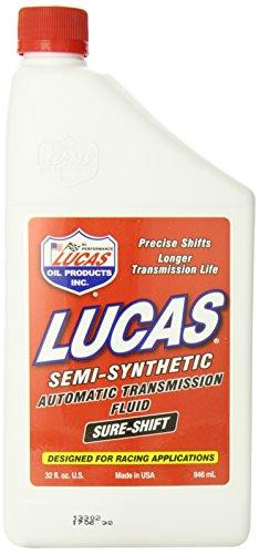 Lucas Oil LUC10052 10052-EACH Semi-Synthetic Automatic Transmission Fluid - 1 Quart