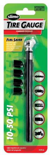 Slime SLM1023-A 1023-A Pencil Tire Gauge, 10-50 PSI
