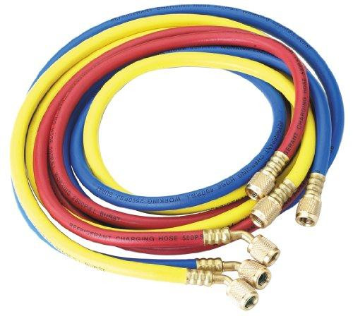 Robinair ROB30072 (30072) 1/4" Standard Hoses with Standard Fittings Set - 72", Set of 3