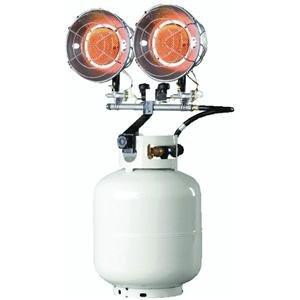 "MR. HEATER" MRHF242650 Mr. Heater, MH30T Double Tank Top Outdoor Propane Heater (Propane Cylinder not Included)