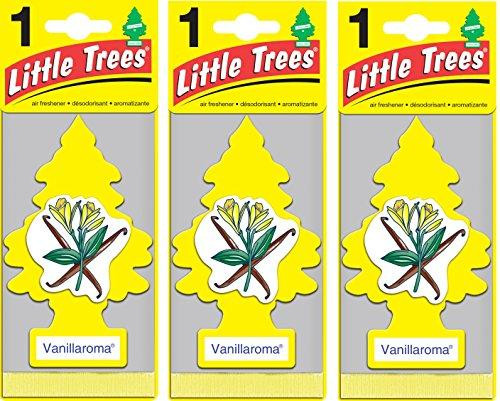 Car Freshener Corp CRFU1P-10105 Car Freshner 10105 Little Trees Air Freshener Vanillaroma Scent - Single Tree per Package