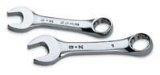 SK Hand Tool SKT88124 88124 12-Point Short Combination Wrench, 24mm, Full Polished Finish