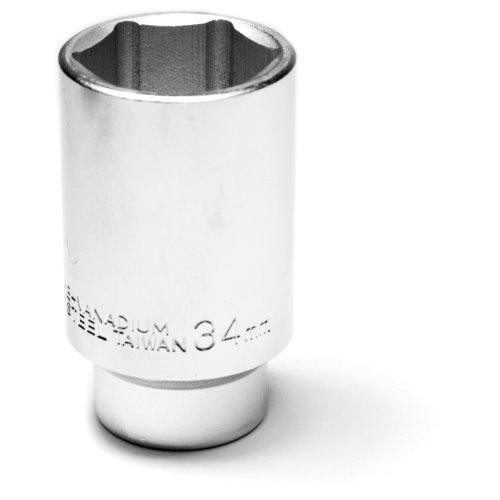 WILMAR WLMW1298 Performance Tool W1298 34mm Front Wheel Drive Axle Nut Socket