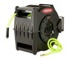 Legacy Manufacturing LEGL8306FZ Legacy L8306FZ Flexzilla 3/8" x 75' Levelwind ZillaReel Retractable Hybrid Air Hose Reel