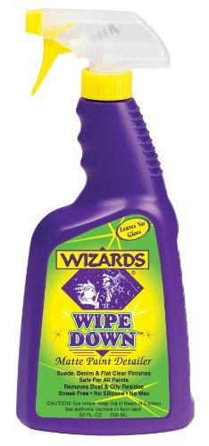 RJ Star WIZ01220 Wizards 01220 Wipe Down Matte Finish Detailer - 22 oz.