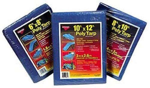 UNITED MARKETING INC UMI09801 Keeper 09801 6ft x 8ft Poly Tarp Blue