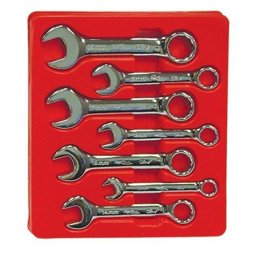 K Tool International KTI41700 KTI-41700 Metric Combination Wrench Set - 7 Piece
