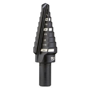 Milwaukee #3 Step Drill Bit 1/4" - 3/4" Milwaukee MLW48-89-9203