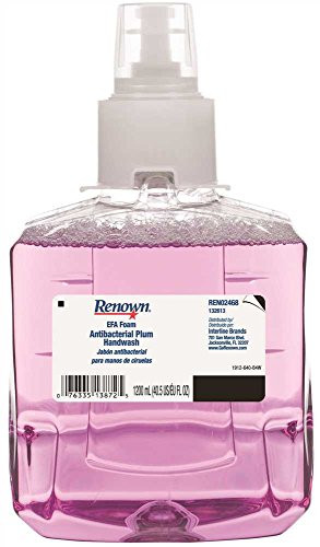 RENOWN 132613 ® EFA ANTIBACTERIAL FOAM HAND SOAP, 1,200ML, PURPLE