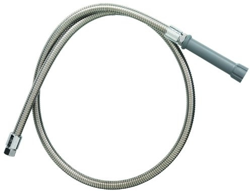 T&S Brass SX-0253245 T & S FLEXIBLE STAINLESS STEEL HOSE ASSEMBLY 96"