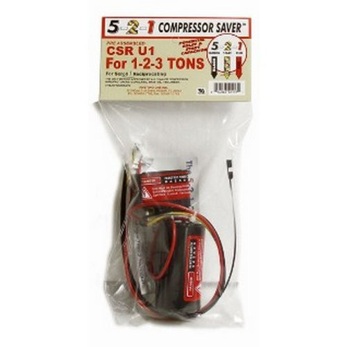 5-2-1 Compressor Saver 953130 Five Two One Inc CSR-U1 Compressor Saver Hard Start Capacitor