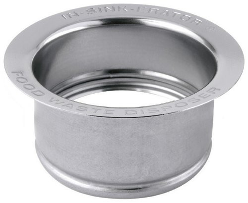 IN-SINK-ERATOR FLG-SSLG In-Sink-Erator Deep Stainless Steel Sink Flange, Polished Stainless Steel